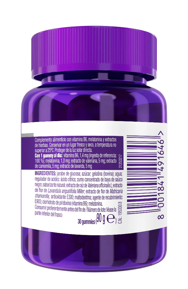 ZzzQuil Sueño Melatonina Sabor Frutos del Bosque 30 Gummies - Imagen 7