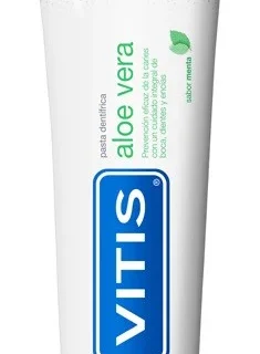 VITIS Pasta Dentífrica Aloe Vera Sabor Menta 150ml (15% GRATIS)