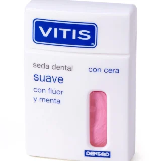 VITIS Seda Dental Suave con Flúor y Menta