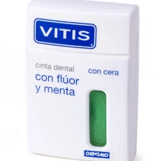 VITIS Cinta Dental con Flúor y Menta 50m