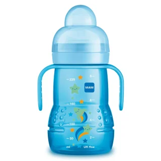 MAM Biberón Vaso de Aprendizaje Trainer 220ml Azul