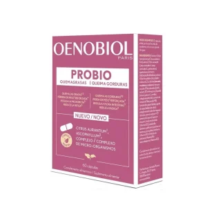 OENOBIOL Probio Quemagrasas 60 Cápsulas