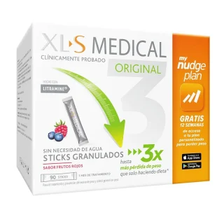 XLS MEDICAL Original 90 Sticks Sabor Frutos Rojos