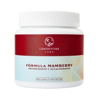 LONGEVITAS Fórmula Mamberry Antioxidante y Alcalinizante 30 Dosis