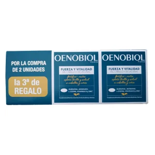 OENOBIOL Fuerza y Vitalidad Cabello y Uñas 120 + 60 comprimidos de REGALO