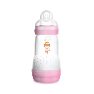 MAM Biberón Easy Start Anti Cólico 260ml - Rosa