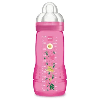 MAM Biberón Easy Active 330ml Rosa