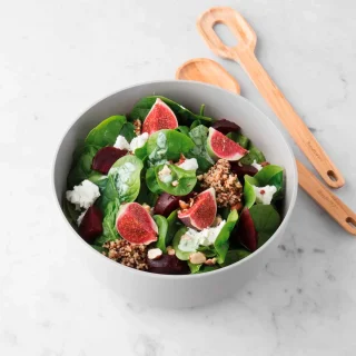 Bol para ensalada con cubiertos de bambú Berghoff