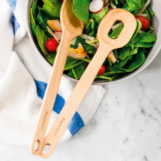 Cubiertos para ensalada de madera Berghoff