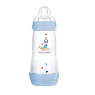 MAM Biberón Easy Start Anti Cólico 320ml - Azul