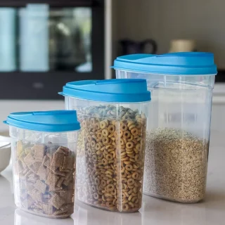 Set 3 Recipientes Blue Card sin BPA KitchenCraft