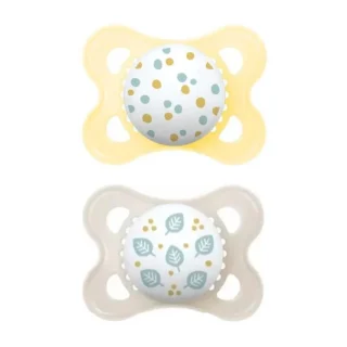 MAM Chupete Original Silicona 2-6M 2 Unidades