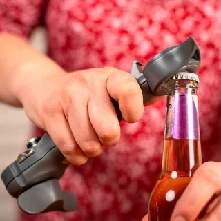 Abridor multiusos Auto Safety Master de Kuhn Rikon