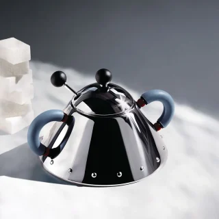 Azucarera de acero inoxidable 9097 de Michael Graves Alessi