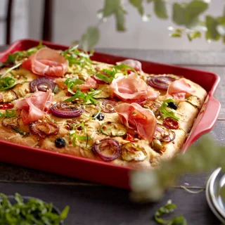 Bandeja cerámica para focaccia (¡Y más!) Emile Henry