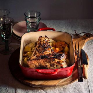 Bandeja rectangular de hierro fundido Le Creuset