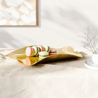 Bandeja dorada Umbra