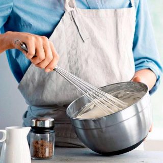 Bol de acero inoxidable con base de silicona WMF