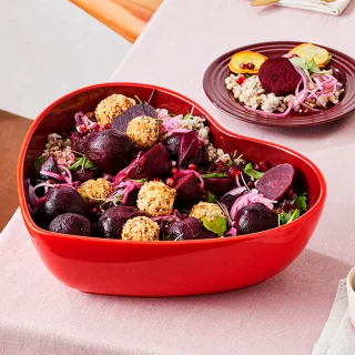 Bol cerámico corazón de Le Creuset