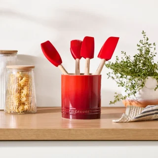 Bote cerámico para espátulas Signature Le Creuset