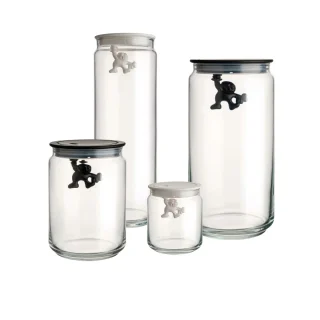 Bote hermético de vidrio Gianni Alessi