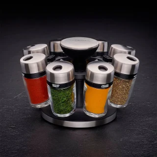 Soporte para 8 recipientes para especias Cambridge Cole&Mason