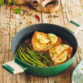 Cacerola antiadherente baja Amazonia Monix