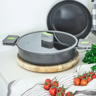 Cacerola baja con antiadherente cerámico  Life BRA