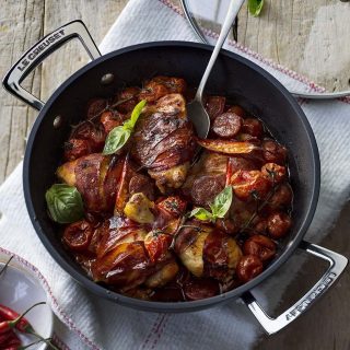 Cacerola baja con tapa Le Creuset