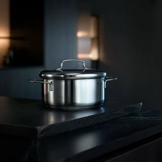 Cacerola baja con tapa 16 cm Mini WMF