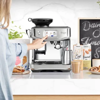 Cafetera Expresso automática con molinillo y pantalla táctil Barista Touch Impress Sage