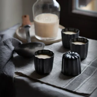 Conjunto de 4 moldes antiadherentes para Cannelés De Buyer