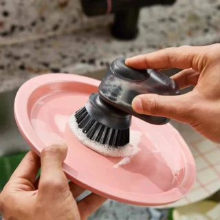 Cepillo con dispensador de jabón y soporte SinkTech Joseph Joseph