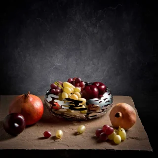 Cesta de acero inoxidable Barknest Alessi