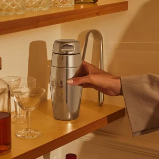 Coctelera clásica de acero inoxidable Alessi