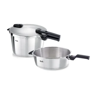 Conjunto de Olla a presión 8 + 4L Vitaquick® Premium Fissler
