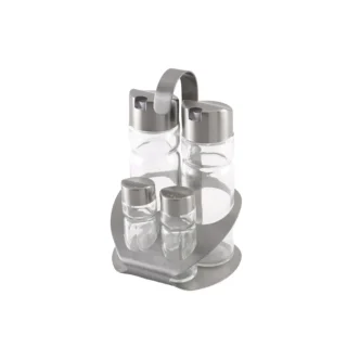 Conjunto de aceiteras y salero para la mesa Sabor Monix