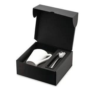 Conjunto de taza y cuchara corazón Miriam Mirri Alessi