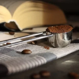 Cuchara medidora de café de acero inoxidable Rösle