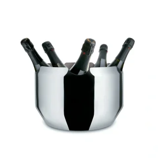 Champañera de acero inoxidable Noè Giulio Lacchetti Alessi