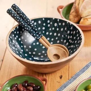 Ensaladera de madera esmaltada Sintra Dexam