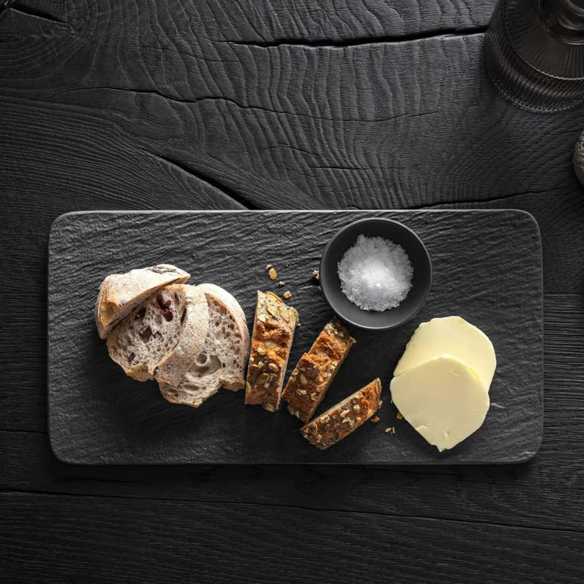 Bandeja rectangular de porcelana para servir Manufacture Rock Villeroy & Boch - Imagen 7