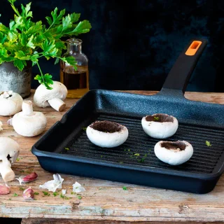 Grill antiadherente con rayas Efficient Plus BRA