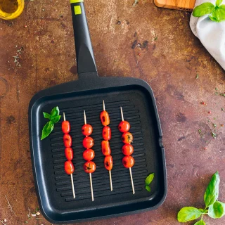 Grill antiadherente con rayas Foodie BRA