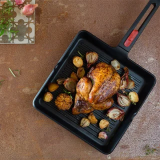 Grill antiadherente con rayas Infinity BRA