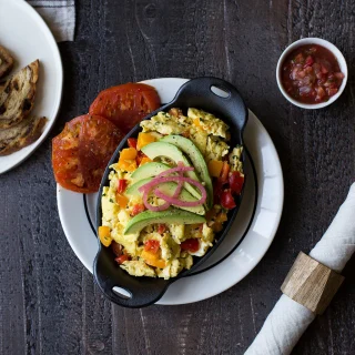 Fuente ovalada con asas mini de hierro Lodge