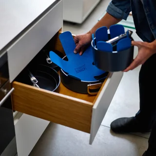 Conjunto de 3 protectores para sartenes Space Joseph Joseph