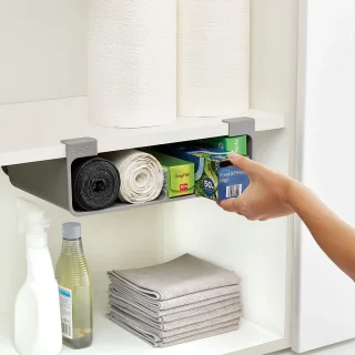 Organizador bajo estante para papel film CupboardStore Joseph Joseph