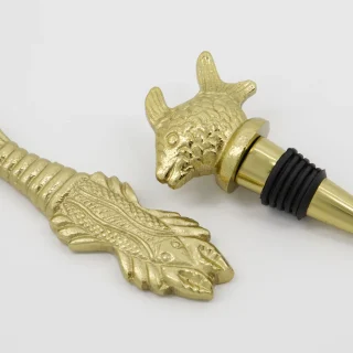 Juego de 2 accesorios para el vino Fish House Doctor