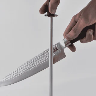 Chaira de acero para afilar cuchillos Kotai